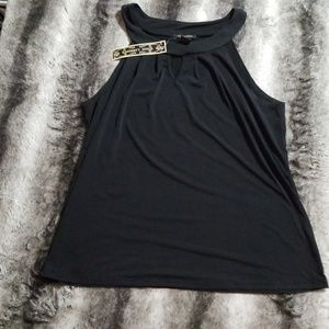 Black Top with Keyhole Front